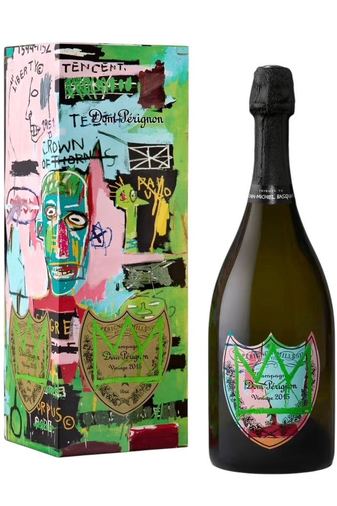 Dom Perignon 2015 Brut Champagne Jean-Michel Basquait Limited Edition