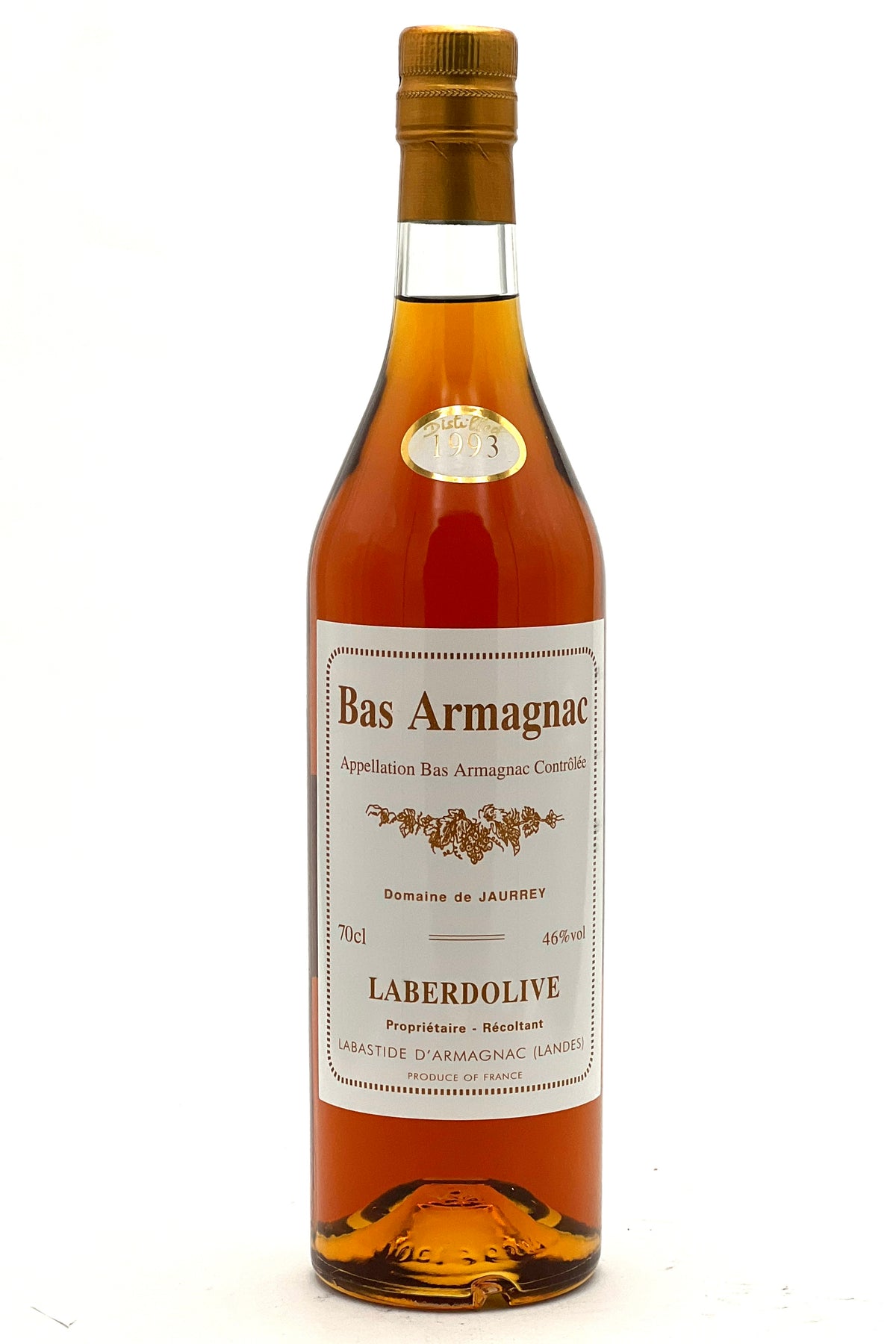 Laberdolive Bas Armagnac Vintage 1993