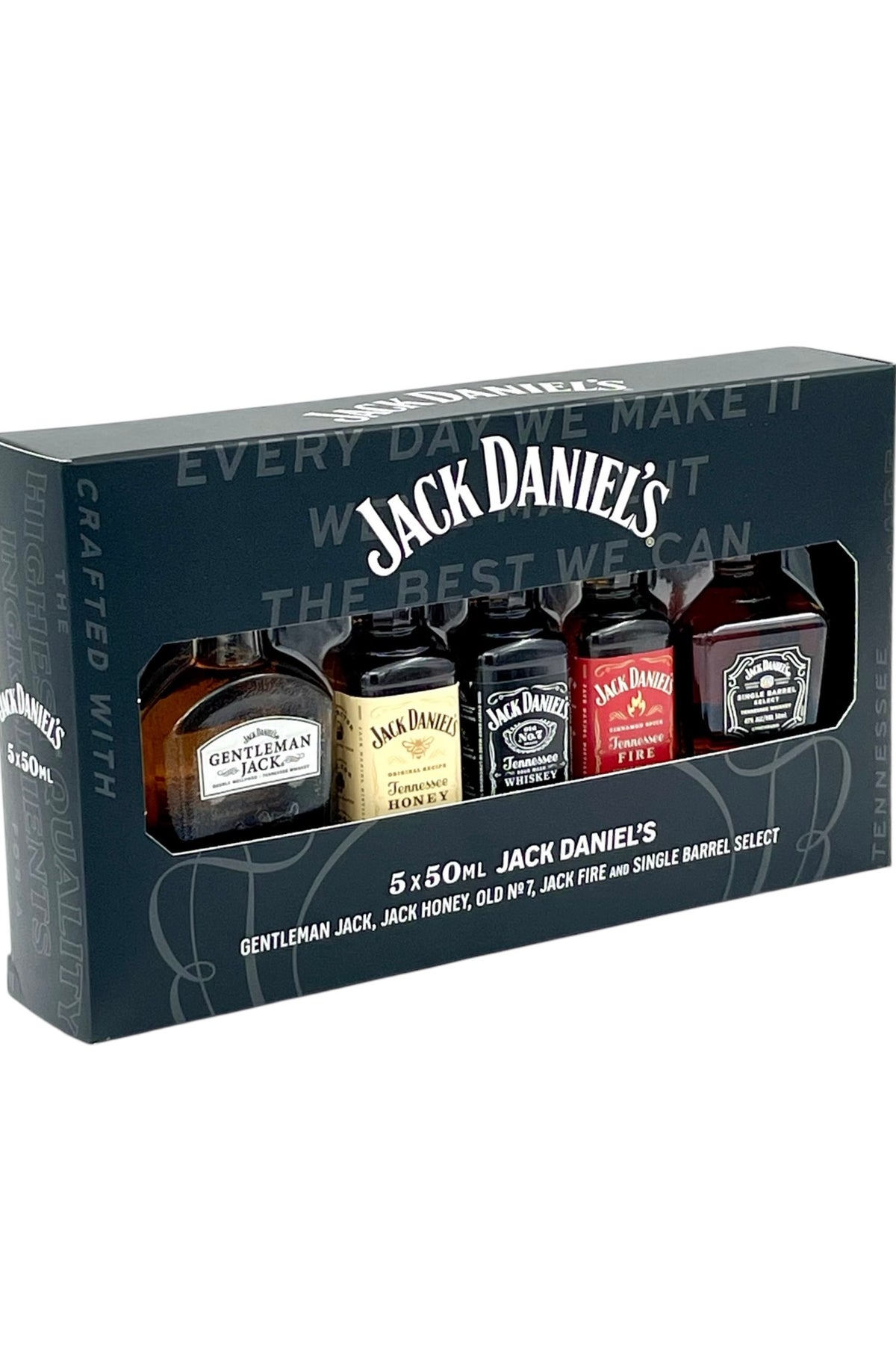 Jack Daniel&#39;s Family of Fine Spirits Pack (5 x 50ml)