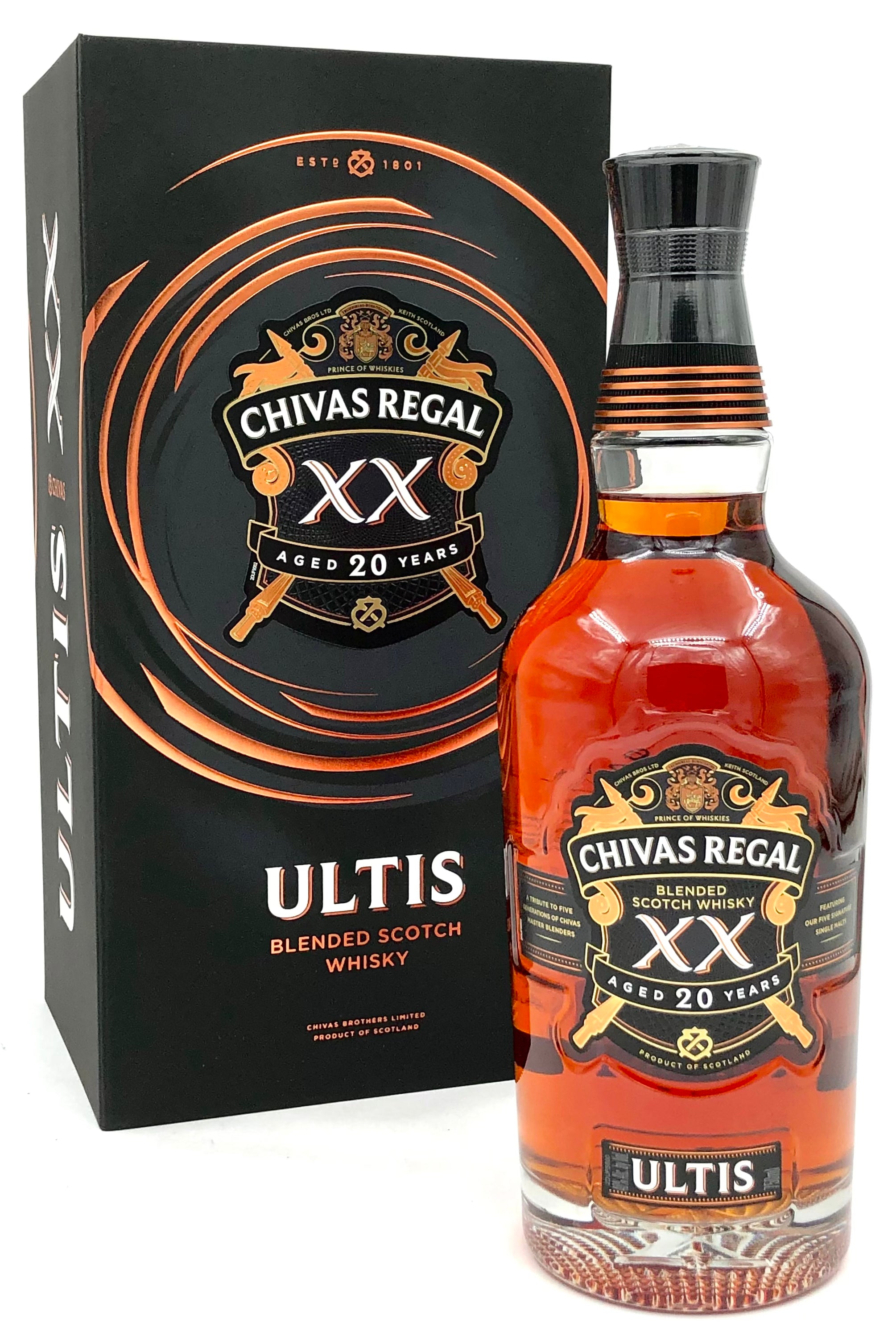 Chivas Regal Ultis XX 20 Year Old Blended Whisky - Blackwell's Wines & Spirits