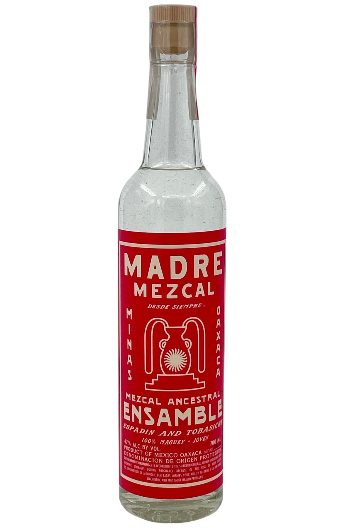 Madre Mezcal Clay Pot Distilled Ancestral Ensamble Limited Edition (Espadin and Tobasiche)