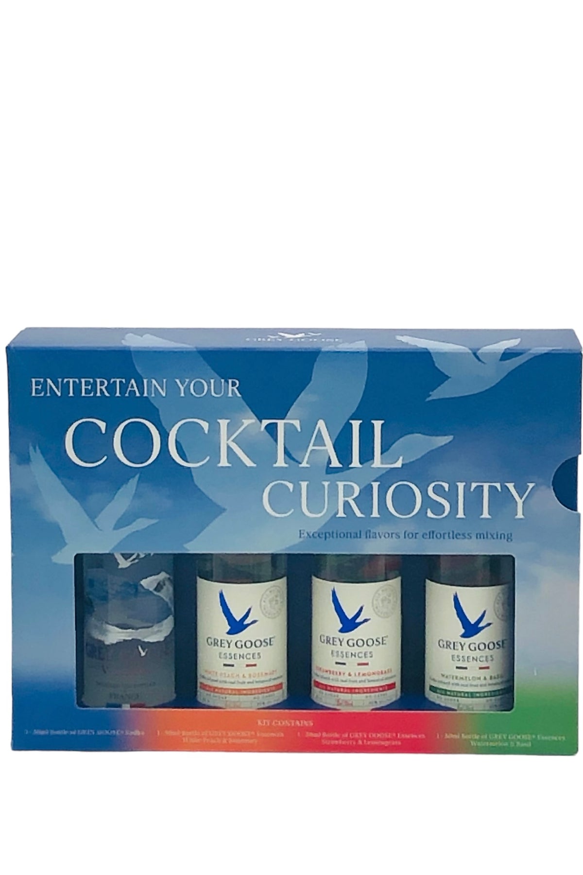 Grey Goose &quot;Cocktail Curiosity&quot; Flavored Vodka 4 x 50ml