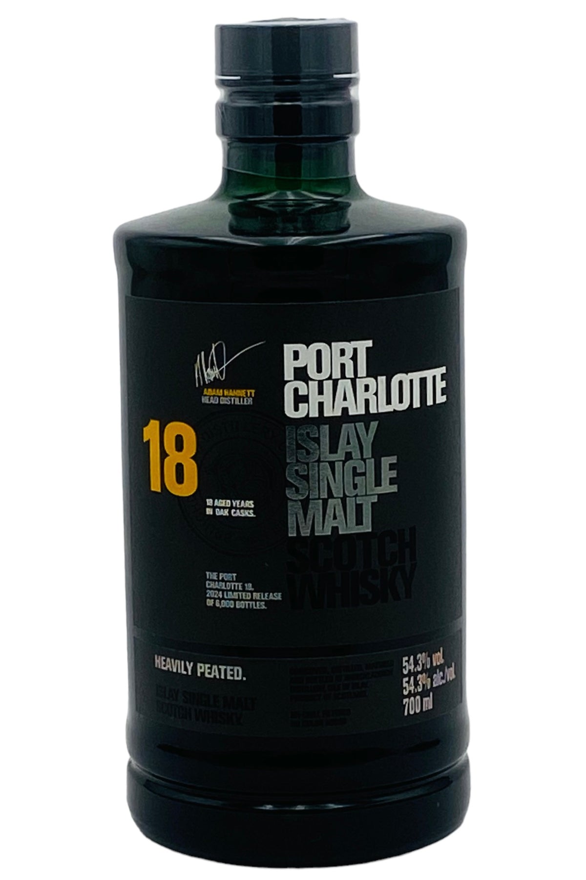 Bruichladdich Port Charlotte 18 Year Old Single Malt Scotch Whisky