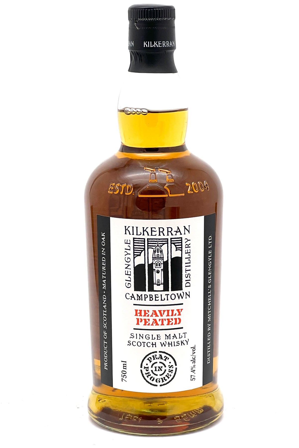 Kilkerran Heavily Peated Batch No. 8 Single Malt Scotch Whisky