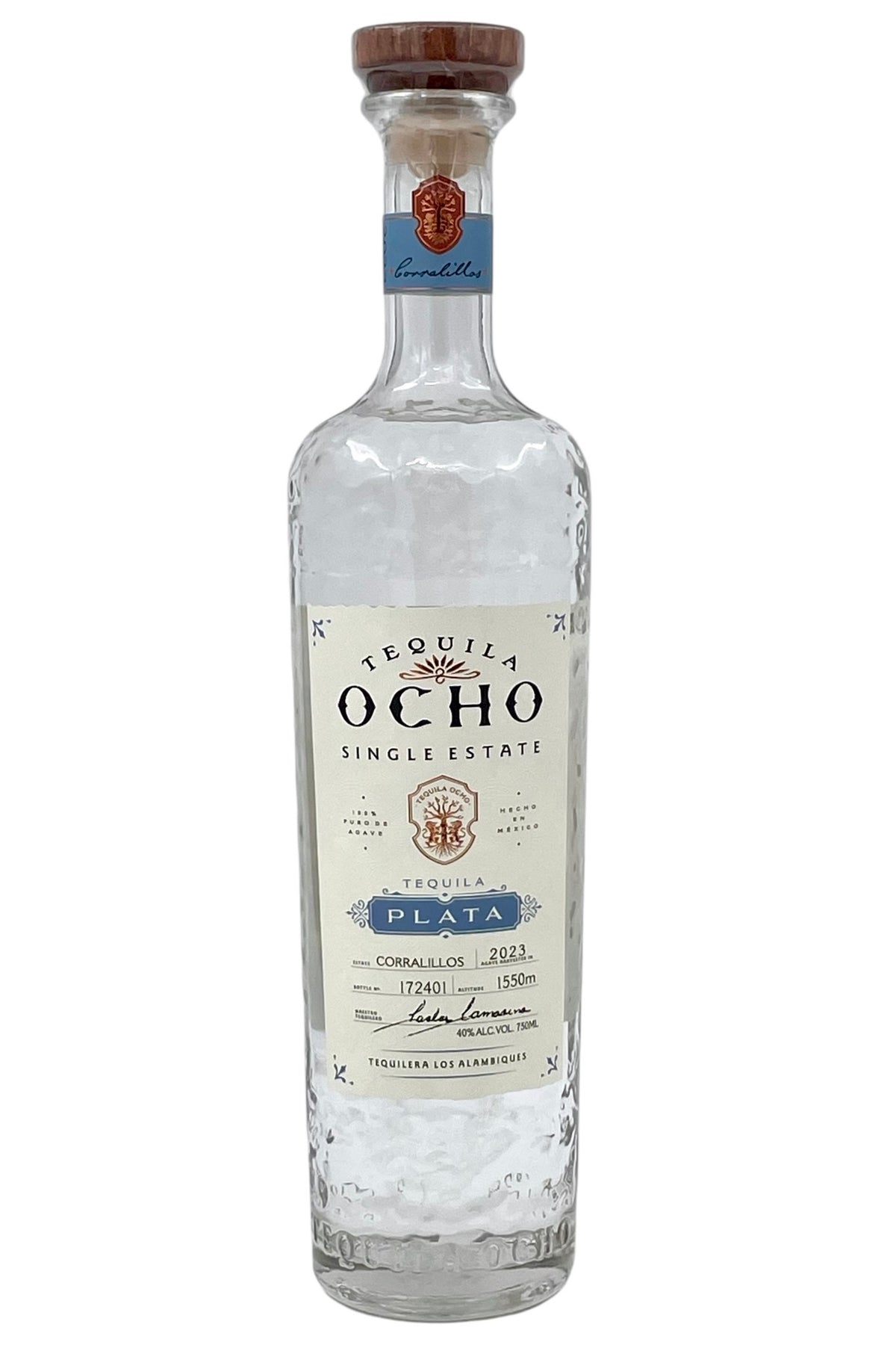 Tequila Ocho Plata Single Estate &quot;Corralillos&quot; 2023