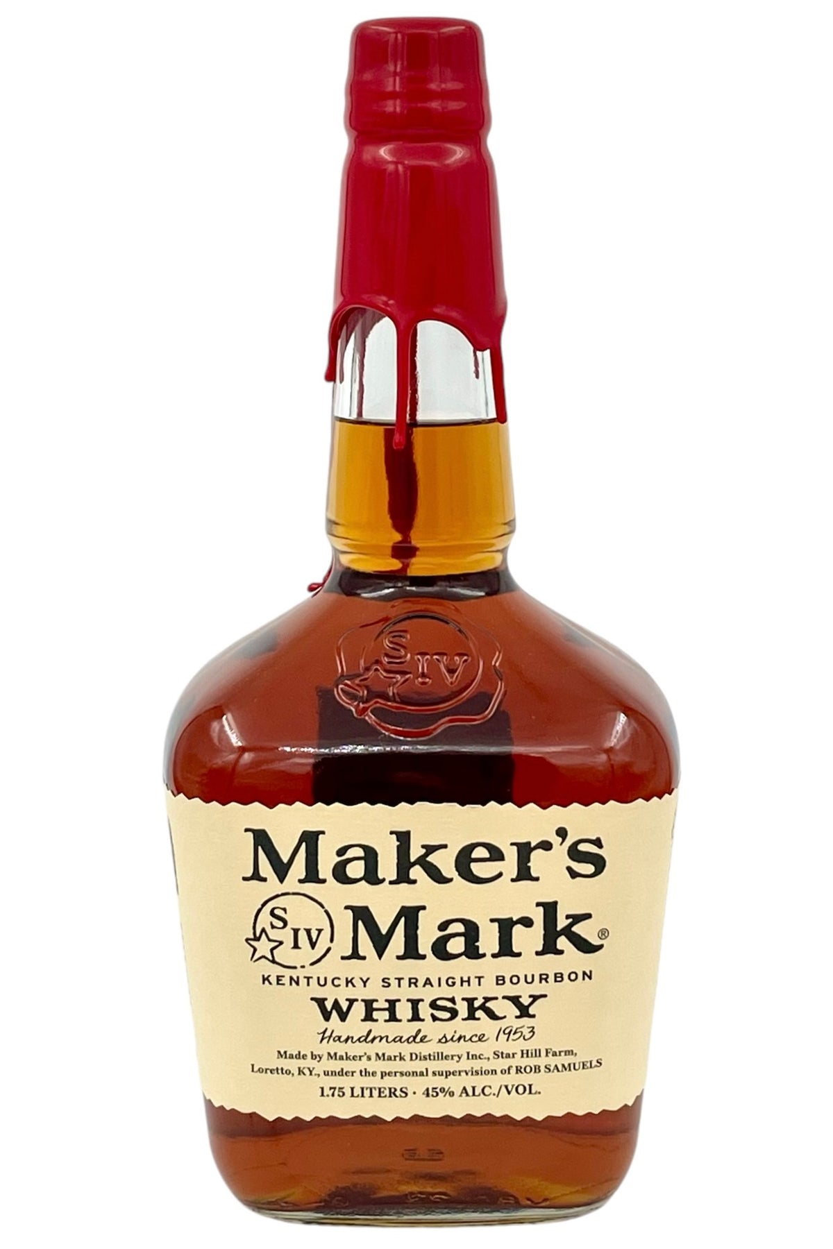 Maker&#39;s Mark Bourbon Whiskey 1.75 Liter