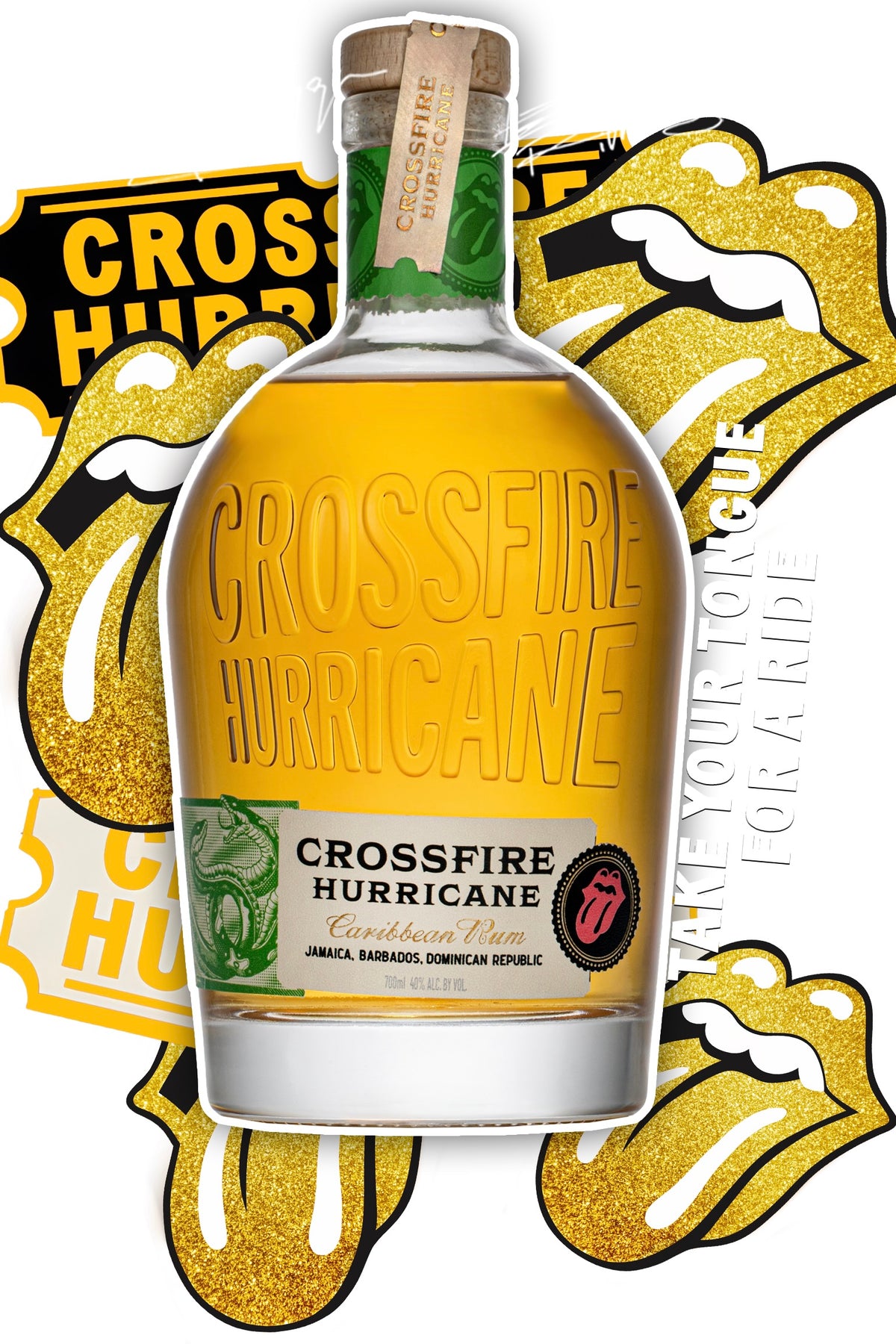 Crossfire Hurricane Gold Rum