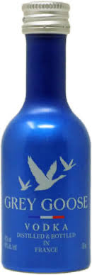 Grey Goose Vodka 12 x 50ml Aluminum Bottle