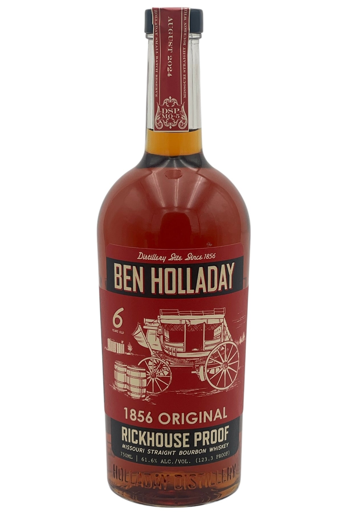 Ben Holladay Rickhouse Proof 6 Year old Missouri Straight Bourbon Whiskey