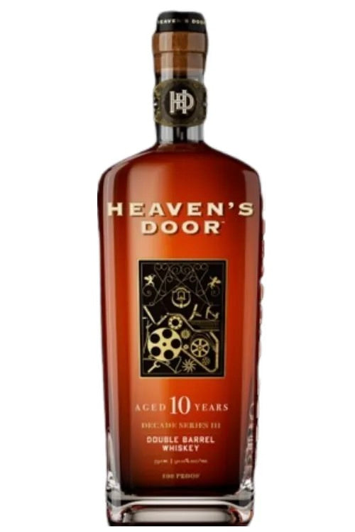 Heaven&#39;s Door 10 Year Old Decades Series #003 Double Barrel Bourbon Whiskey