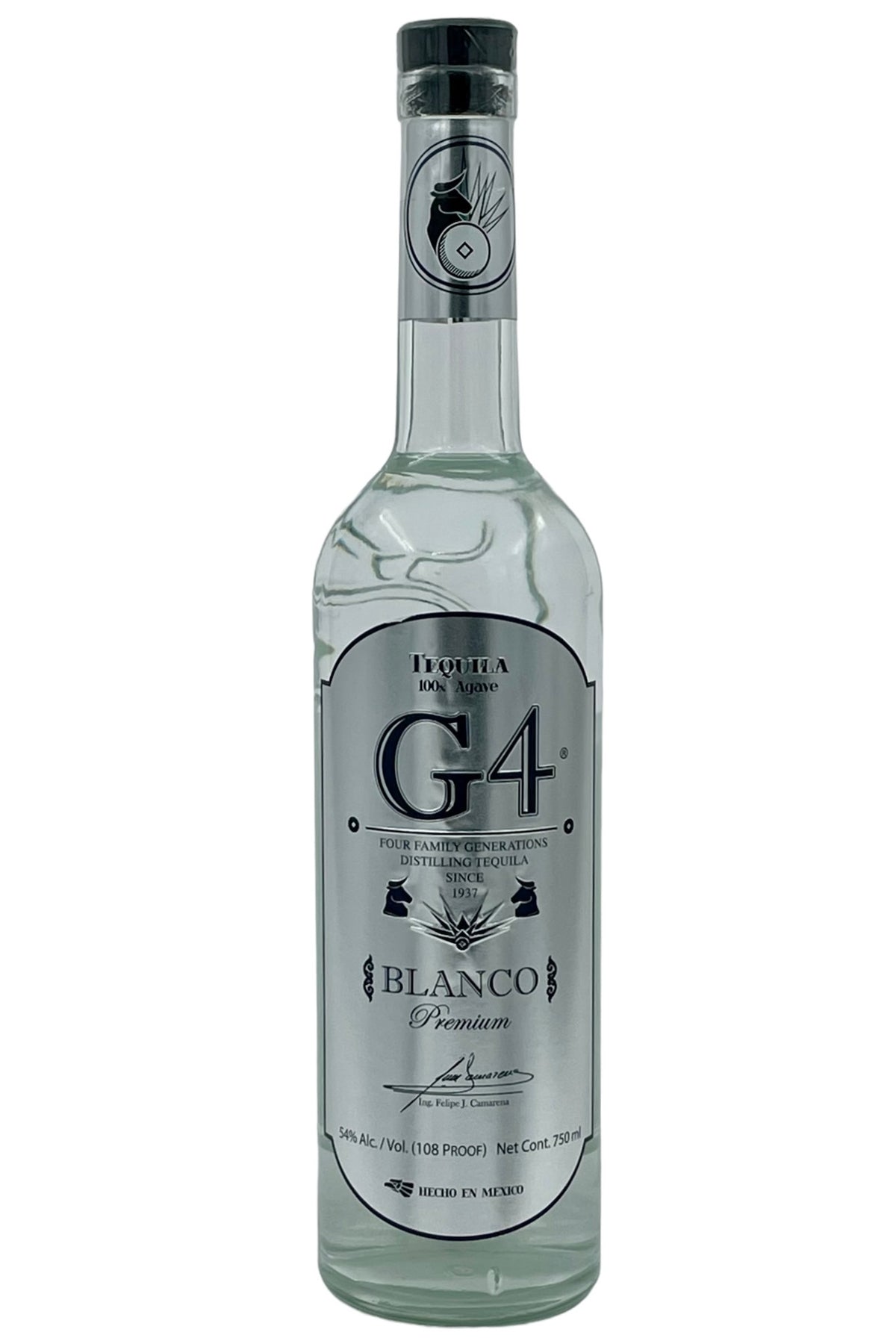 G4 Blanco &quot;High Proof&quot; Tequila 108 Proof