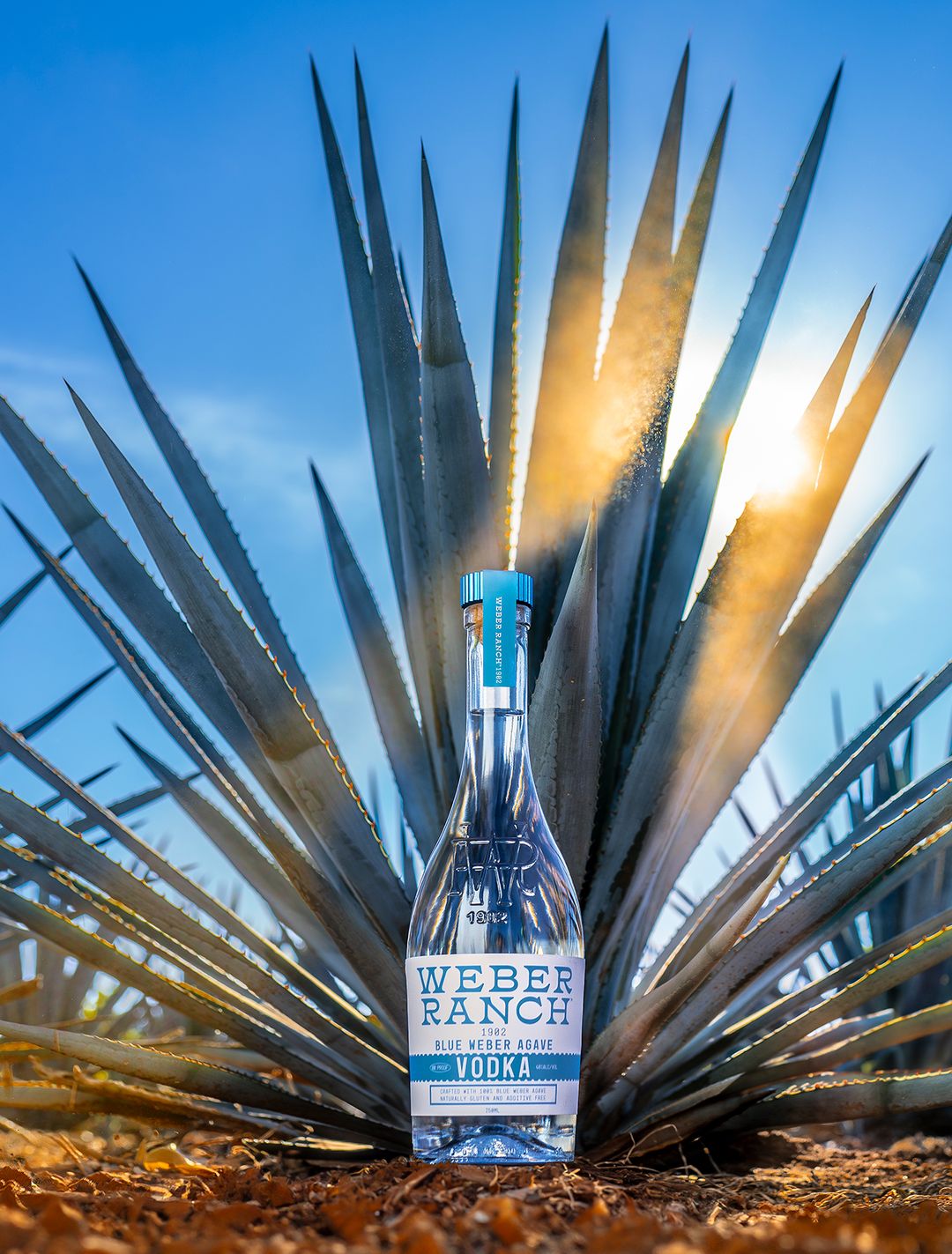 Weber Ranch 1902 &quot;Blue Weber Agave&quot; Vodka