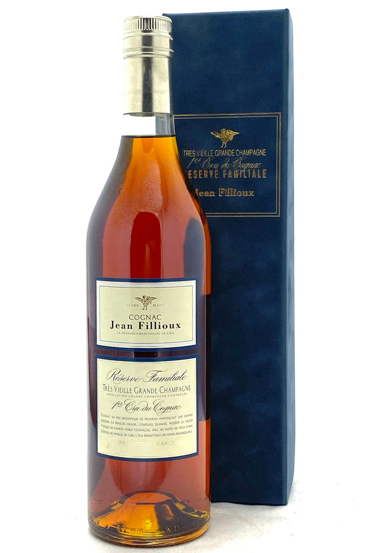 Cognac Jean Fillioux 1er Cru Reserve Familiale Tres Vieille