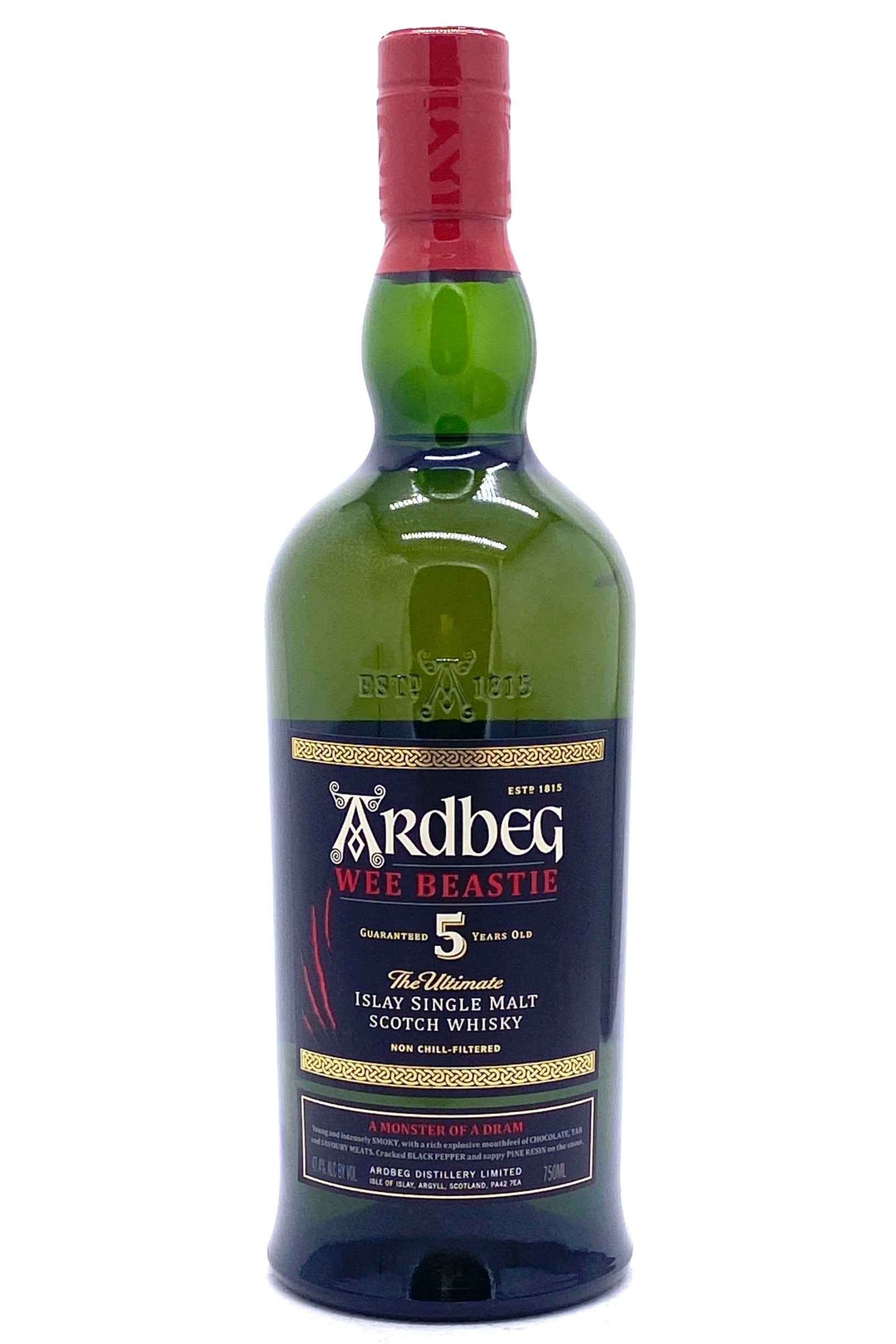 Whisky Ardbeg 25 ans - Buy Wine Online. Bordeaux, Burgundy