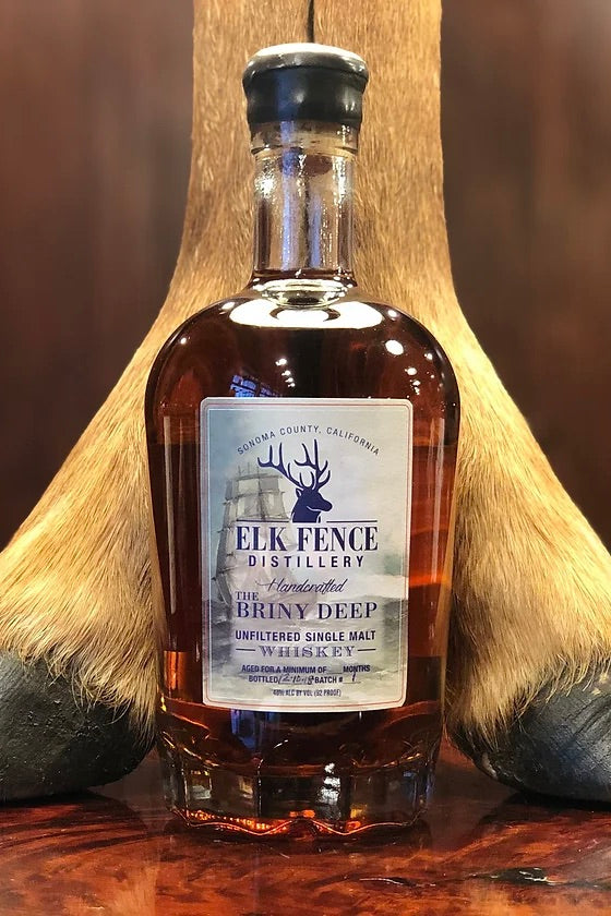 Elk Fence Distillery Briny Deep American Single Malt Whiskey