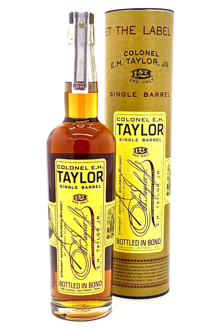 Colonel EH Taylor Single Barrel Bourbon Whiskey Bottled in Bond