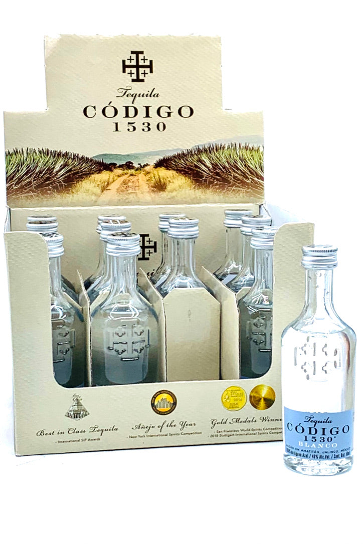 Codigo 1530 Blanco Tequila 12 x 50 ml