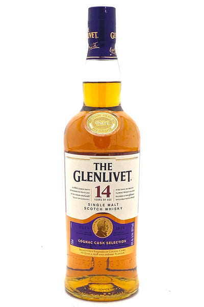 Glenlivet 14 Year Cognac Finish Single Malt Scotch Whisky