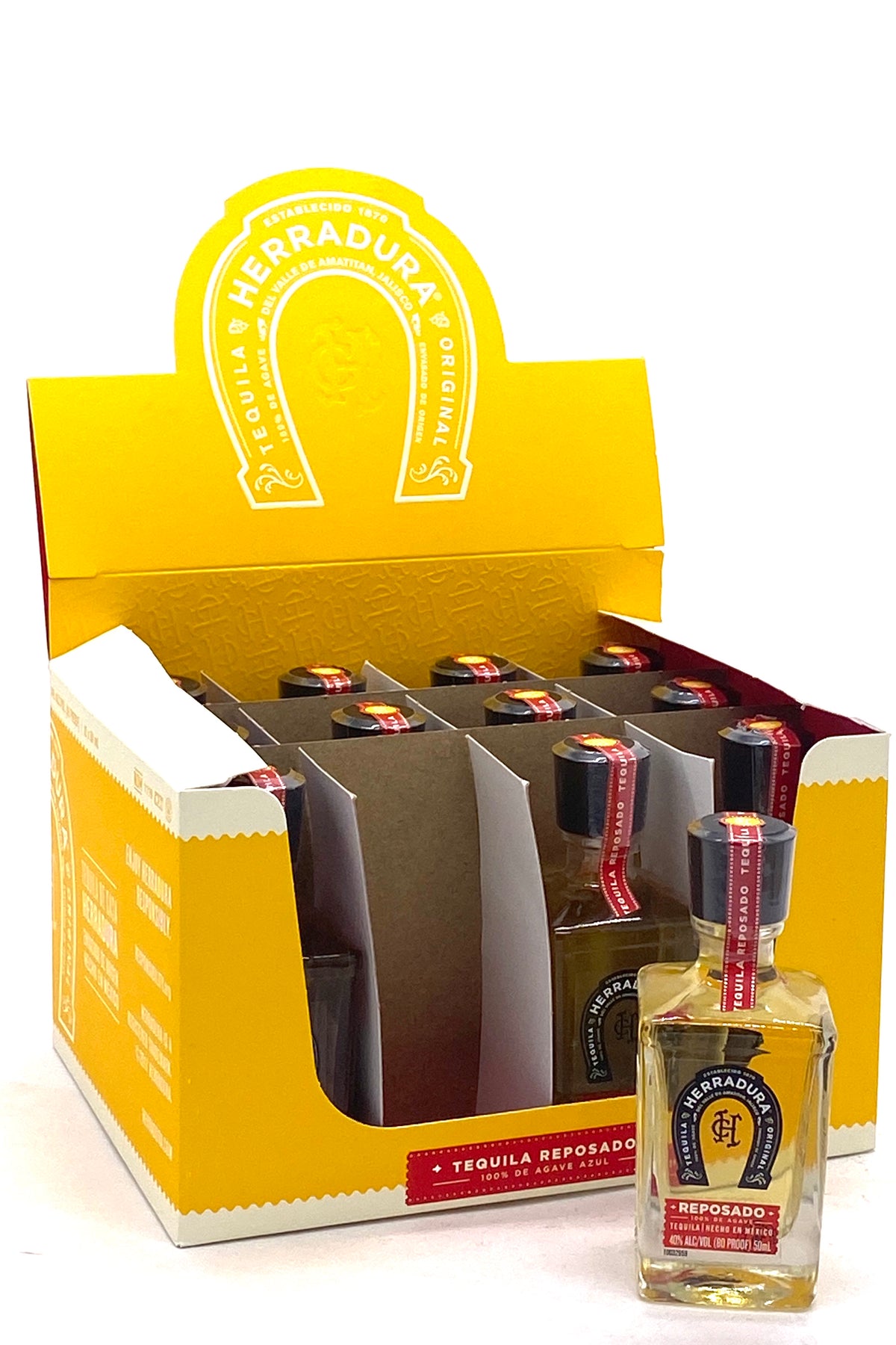 Herradura Reposado Tequila 12 x 50 ml