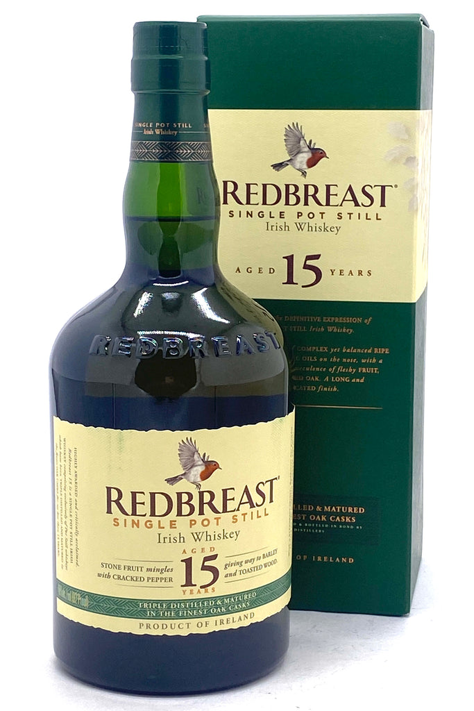 Product Detail  Redbreast Whiskey 15 Years Old Single Pot Still Irish  Whiskey