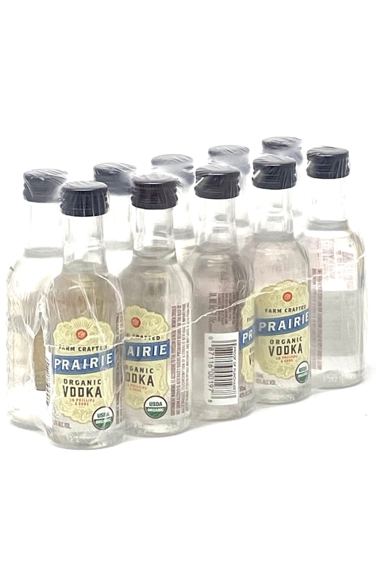 Prairie Vodka Organic 10 x 50 ml