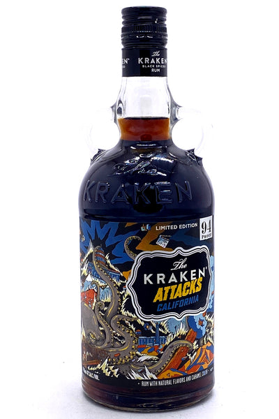 Kraken Attacks California Spiced Rum Limited Edition - Blackwell's