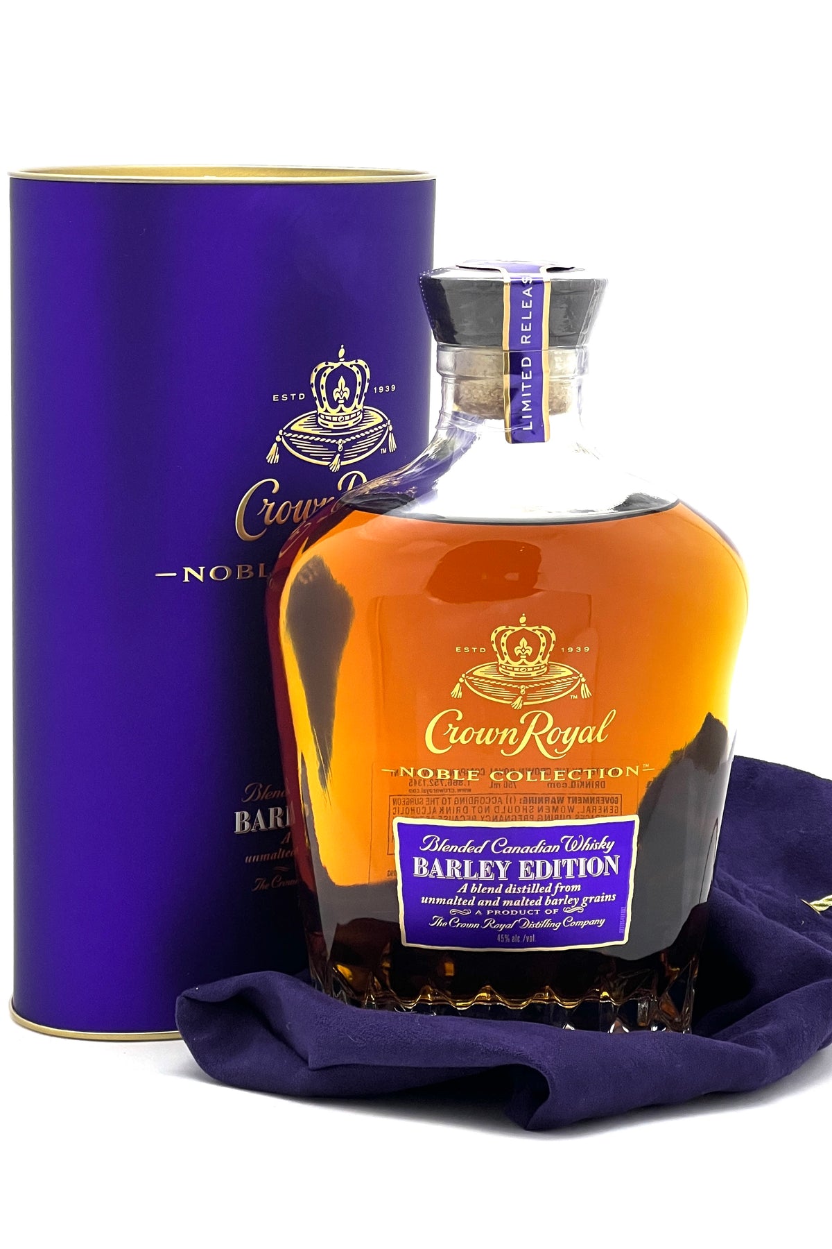 Crown Royal Noble Collection Barley Edition Canadian Whiskey